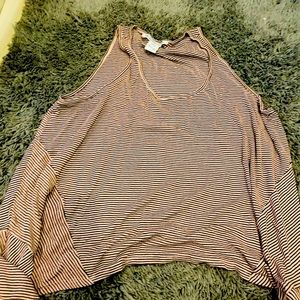 Plus Size Striped Tank Top